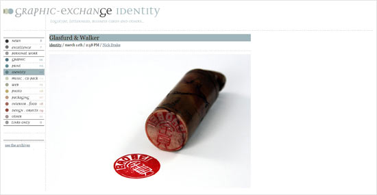 Graphic Exchange “Identity” Category
