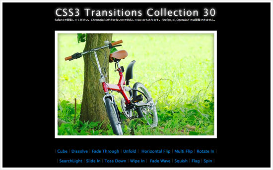 CSS3 Transitions Collection 30