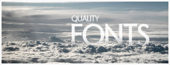 Where to look for quality free fonts and web fonts?