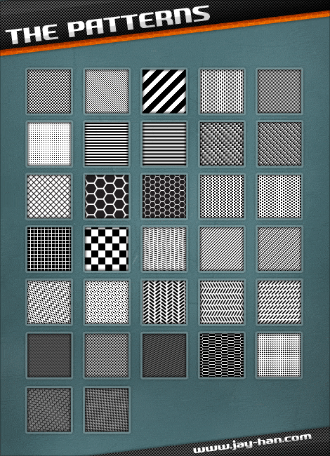 Preview of the 32 patterns
