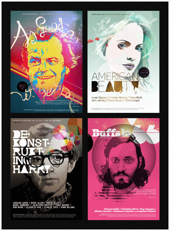Vector Movie Posters by Grzegorz Domaradzki