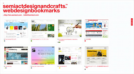 semiact web design bookmarks