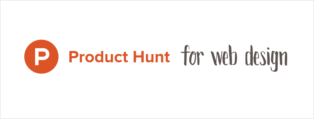 Product Hunt for Web Design